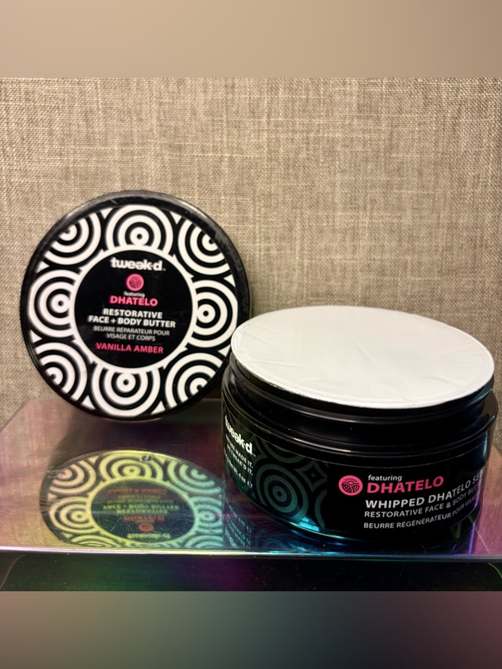 Tweak’d Dhatelo Restorative Face + Body Butter Vanilla Amber